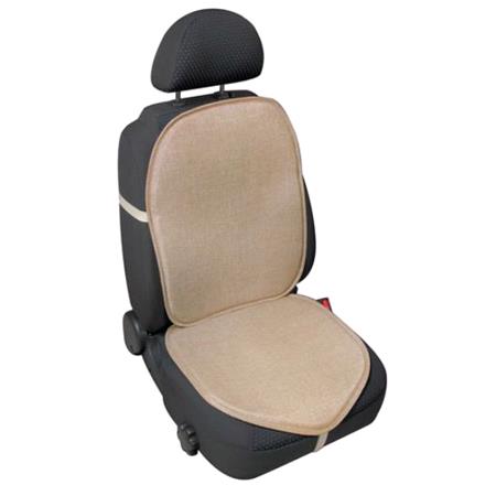 Linen Ventilated Air Suspension Cool Seat Cushion   Beige