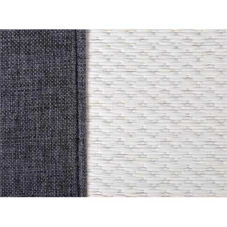 Atlantic Woven Linen cushion   Dark grey