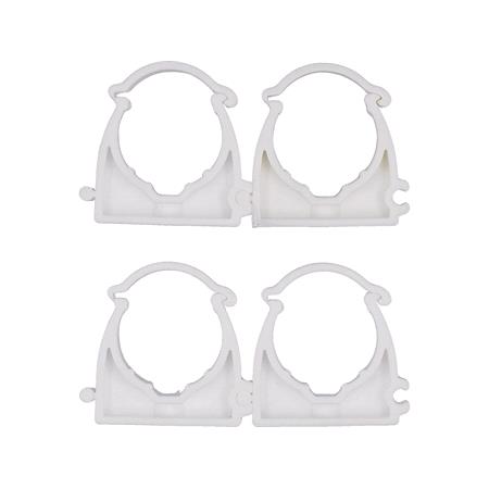 SELF LOCKING PIPE CLIPS 28MM 4PCS
