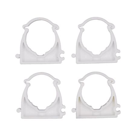 SELF LOCKING PIPE CLIPS 28MM 4PCS
