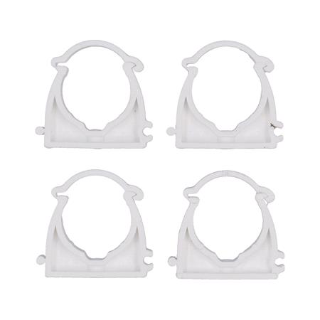SELF LOCKING PIPE CLIPS 32MM 4PCS