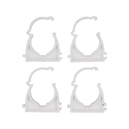 SELF LOCKING PIPE CLIPS 32MM 4PCS