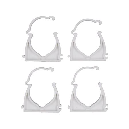 SELF LOCKING PIPE CLIPS 40MM 4PCS