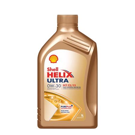 Shell Helix Ultra ECT C2/C3 0W30 Engine Oil Fully Synthetic   1 Litre