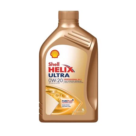 Shell Helix Ultra Prof AS L 0W20 Engine Oil Fully Synthetic   1 Litre