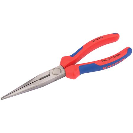 Knipex 55580 200mm Long Nose Pliers with Heavy Duty Handles