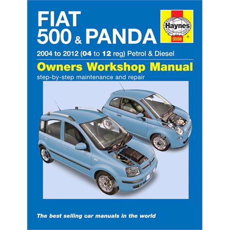 Haynes Fiat 500 & Panda (04   12) 53 to 61 Reg