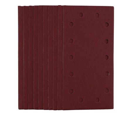 Draper 55864 1/2 Sanding Sheets With Hook And Loop, 115 X 230mm, 120 Grit (Pack Of 10)