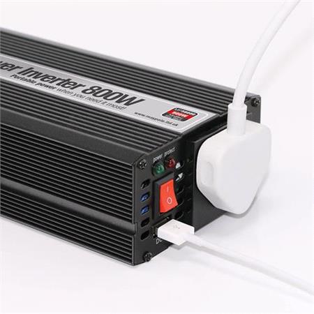 Maypole 800W   12V   230V   Power Inverter