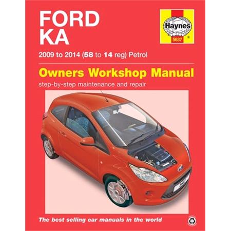 Haynes Ford Ka Petrol Manual 2009 2014