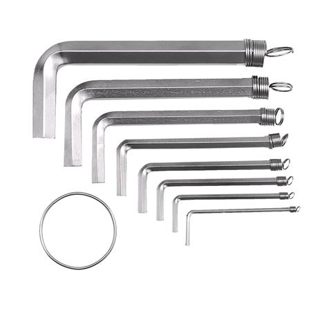 HEX KEY SET 8PCS 2 10MM CrV
