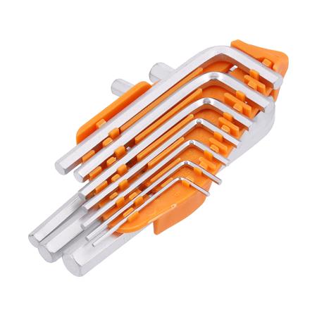 HEX KEY SET 10PCS  1.5 10MM CrV