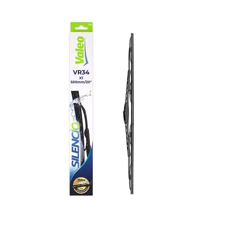Valeo VR34 Silencio Rear Wiper Blade (500mm) for MEGANE Coach 1996 to 2003