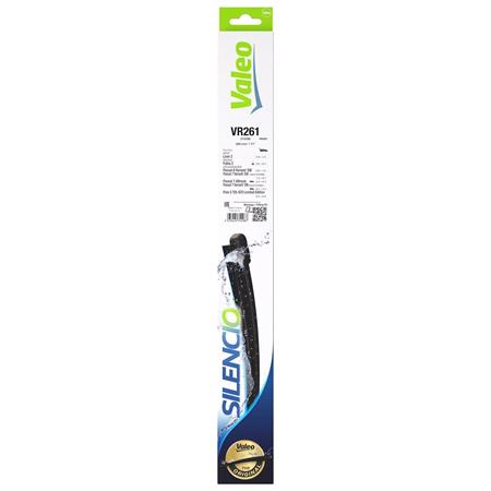 Valeo VR261 Silencio Rear Wiper Blade (280mm) for Skoda Fabia 2006 to 2014