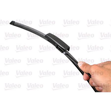 Valeo VF400 Silencio Flat Wiper Blades Front Set (650 / 550mm   Side Pin Arm Connection) for GRAND SCÉNIC 2004 Onwards