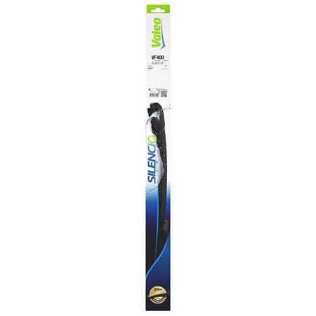 Valeo VF400 Silencio Flat Wiper Blades Front Set (650 / 550mm   Side Pin Arm Connection) for GRAND SCÉNIC 2004 to 2009