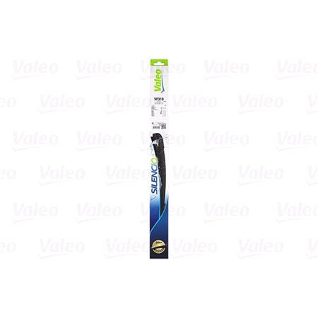 Valeo VF318 Silencio Flat Wiper Blades Front Set (530 / 475mm   Side Pin Arm Connection) for GOLF Mk IV 1997 to 2005