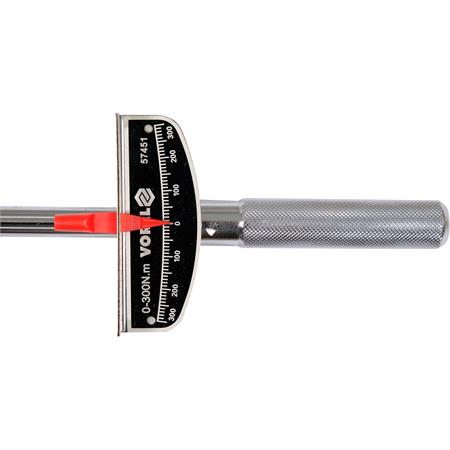 BEAM TORQUE WRENCH 1/2" 0 300Nm