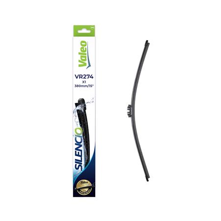 Valeo VR274 Silencio Rear Wiper Blade (380mm) for Audi A4 Allroad 2016 Onwards