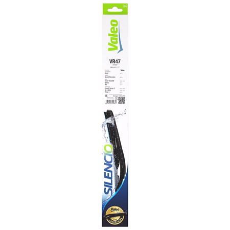 Valeo VR47 Silencio Rear Wiper Blade (280mm) for Kia STONIC 2017 Onwards