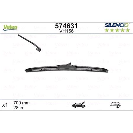 Valeo VH156 Silencio Hybrid Wiper Blade (700mm) for VERSO S 2010 Onwards