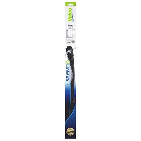 Valeo VF442 Silencio Flat Wiper Blades Front Set (600 / 450mm   Push Button Arm Connection) for SUPERB 2008 Onwards