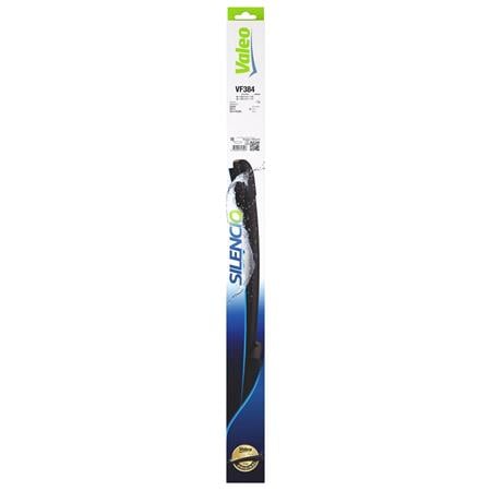 Valeo VF384 Silencio Flat Wiper Blades Front Set (650 / 350mm   Bayonet Arm Connection) for Renault Clio IV 2013 2019