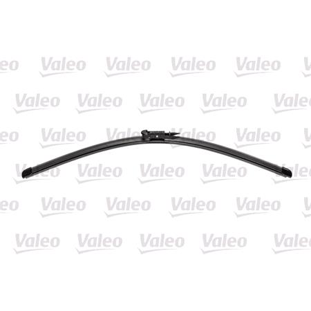 Valeo VF344 Silencio Flat Wiper Blades Front Set (550 / 550mm   Push Button Arm Connection)
