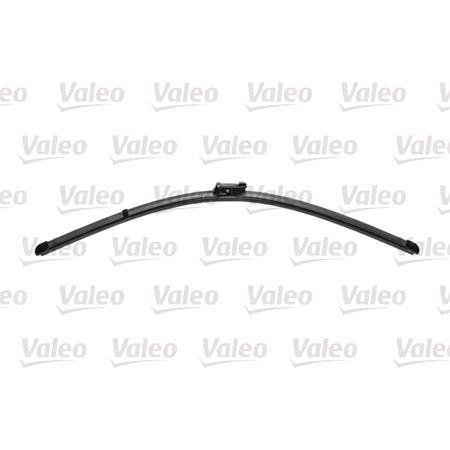 Valeo VF346 Silencio Flat Wiper Blades Front Set (600 / 380mm   Push Button Arm Connection) for YPSILON 2011 Onwards