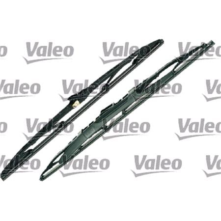 Valeo C6540 Compact Wiper Blade Front Set (650 / 400mm) for Peugeot 206 Hatchback 1998 Onwards