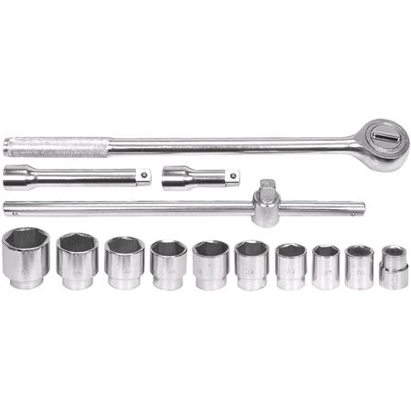 SOCKET SET 14PCS 3/4" 22 50MM