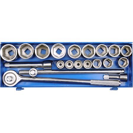 SOCKET SET 19 50MM 3/4" 21PCS