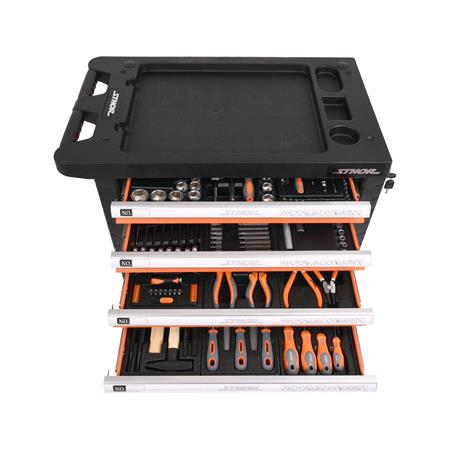 6 DRAWERS ROLLER CABINET W/TOOL INSERT