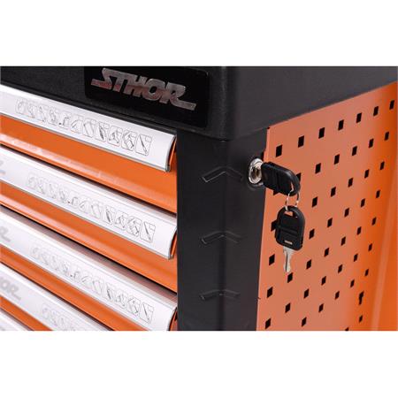 6 DRAWERS ROLLER CABINET W/TOOL INSERT