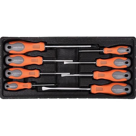 6 DRAWERS ROLLER CABINET W/TOOL INSERT