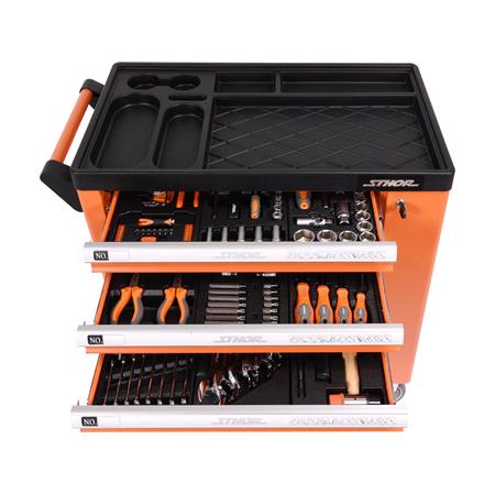 ROLLER CABINET W/ TOOLS 184 PCS.