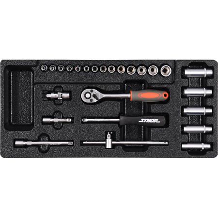 ROLLER CABINET W/ TOOLS 184 PCS.