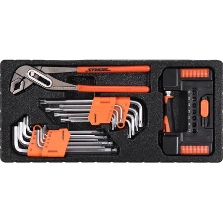 ROLLER CABINET W/ TOOLS 184 PCS.