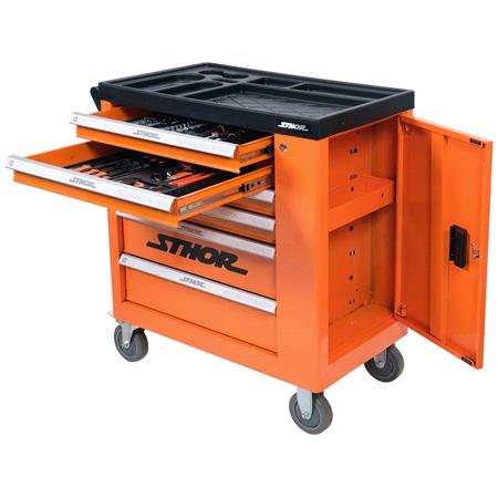 ROLLER CABINET W/ TOOLS 174 PCS.