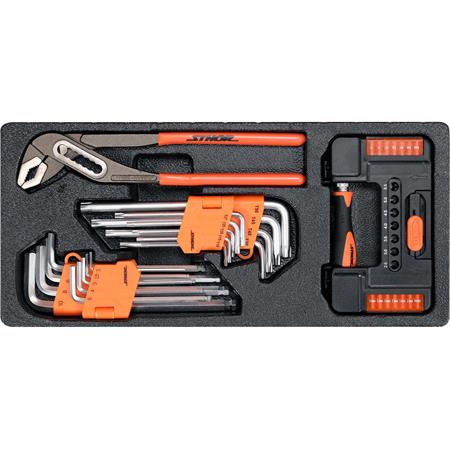 ROLLER CABINET W/ TOOLS 174 PCS.