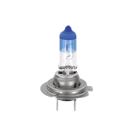 12V Xenon Blue halogen lamp +50 light   (H7)   100W   PX26d   2 pcs    Box