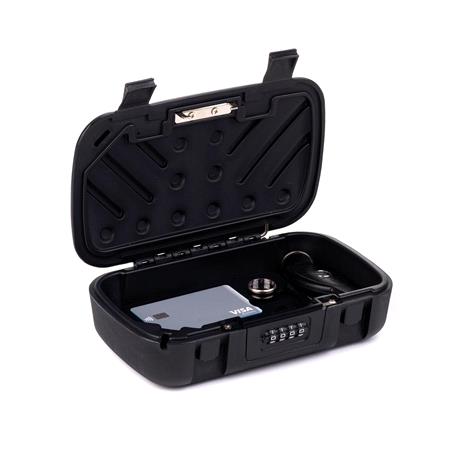 Surflogic Portable Safe Box   Black
