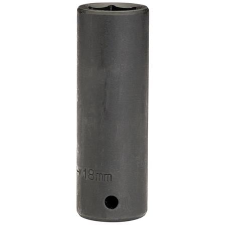 Draper Expert 59879 18mm 1 2 inch Square Drive Deep Impact Socket (Sold Loose)