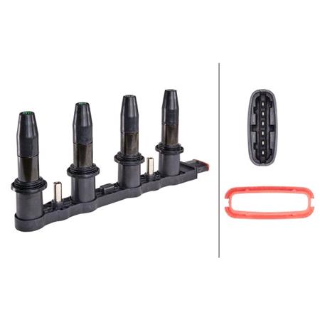 HELLA Ignition Coil   5DA193175331