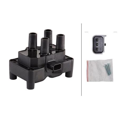 HELLA Ignition Coil   5DA193175791
