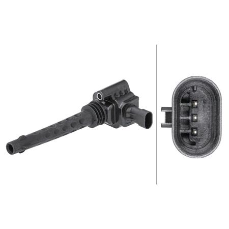 HELLA Ignition Coil   5DA358168541
