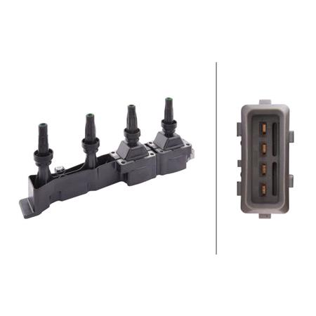 HELLA Ignition Coil   5DA193175731