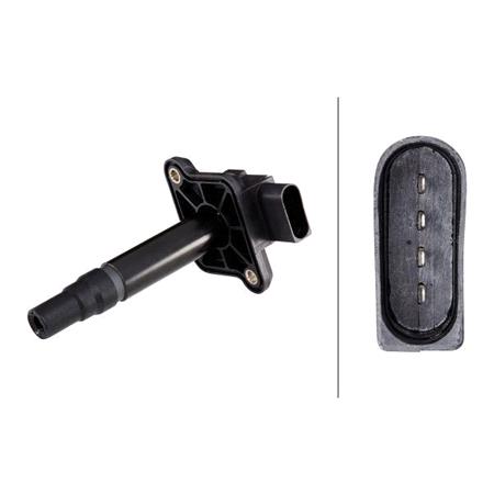 HELLA Ignition Coil   5DA193175981