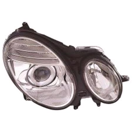 Right Headlamp (Xenon, Takes D1S / H7 Bulbs, Supplied With Motor & Bulbs, Ballast Unit Not Supplied, Original Equipment) for Mercedes E CLASS 2006 2009