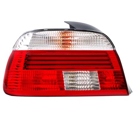 Left Rear Lamp (Clear Indicator, Saloon, Original Equipment) for BMW 5 Series 2001 2003
